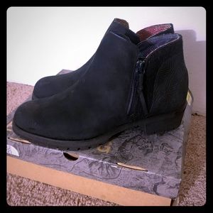 Black weather proof boots